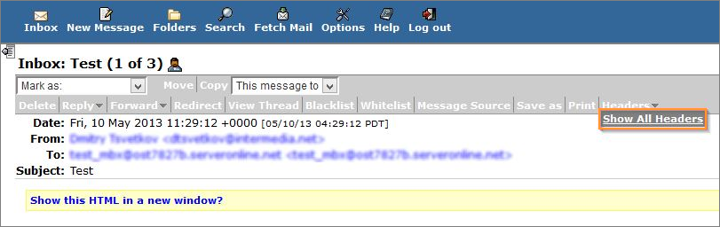 view email headers in outlook for mac 2011